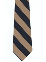The Buffs Regiment Polyester Striped Tie
