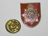 Pin Badge and safety fastener